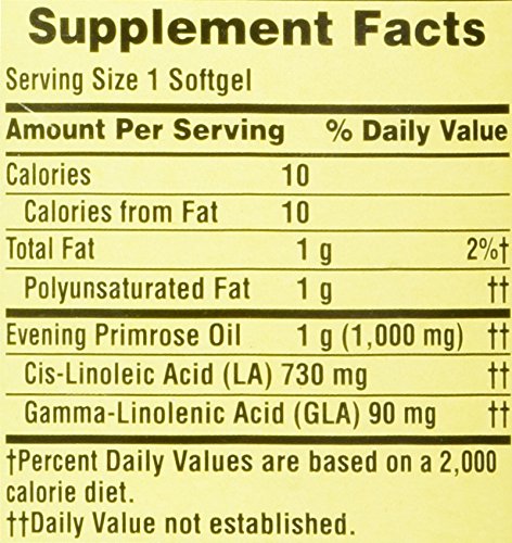 Spring Valley Aceite de Onagra 1.000 mg 75 Cápsulas