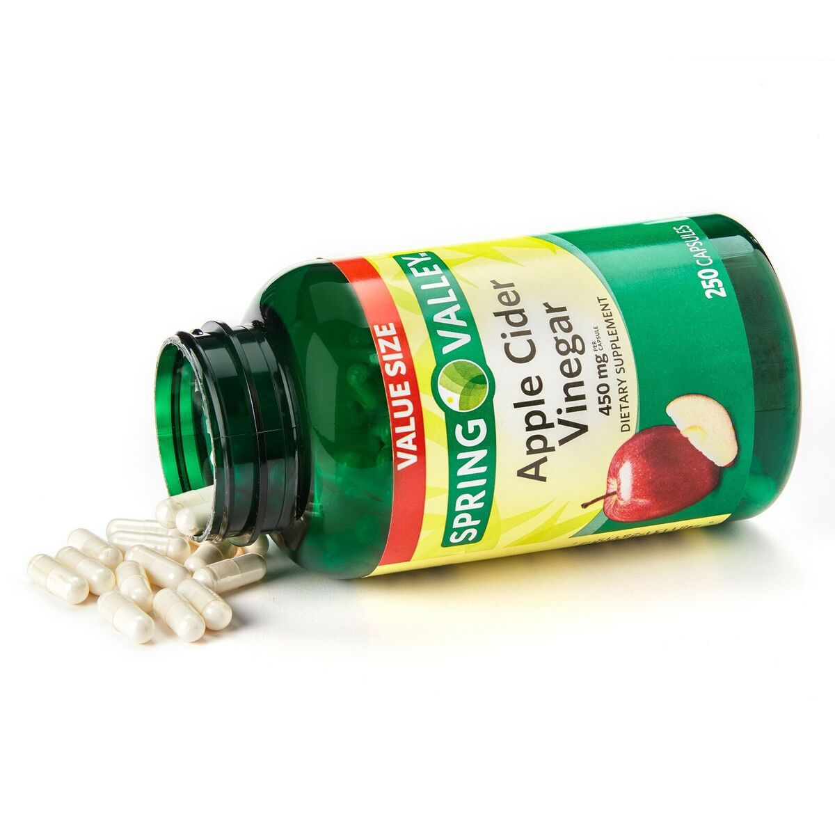 Spring Valley Vinagre de Manzana en Cápsulas 450mg
