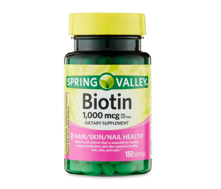 Spring Valley Biotina 1.000 mcg 150 Cápsulas