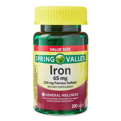 Spring Valley Iron 65 mg